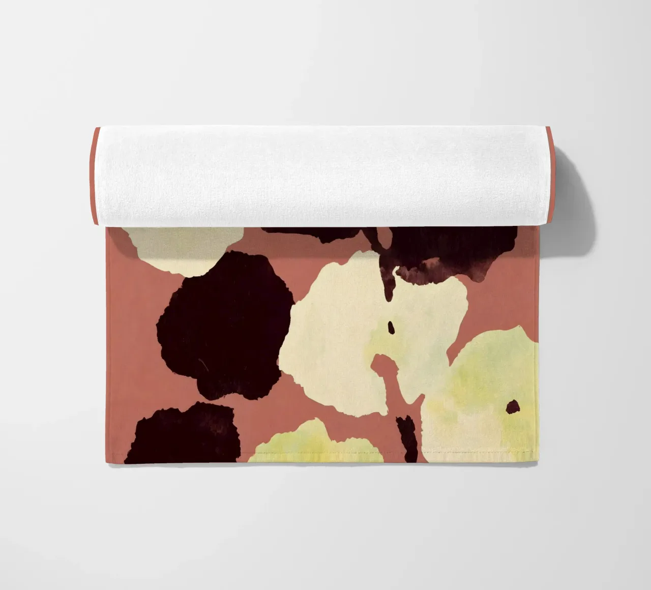 Elegant Abstract Flowers telo mare da Gypsy Galleria