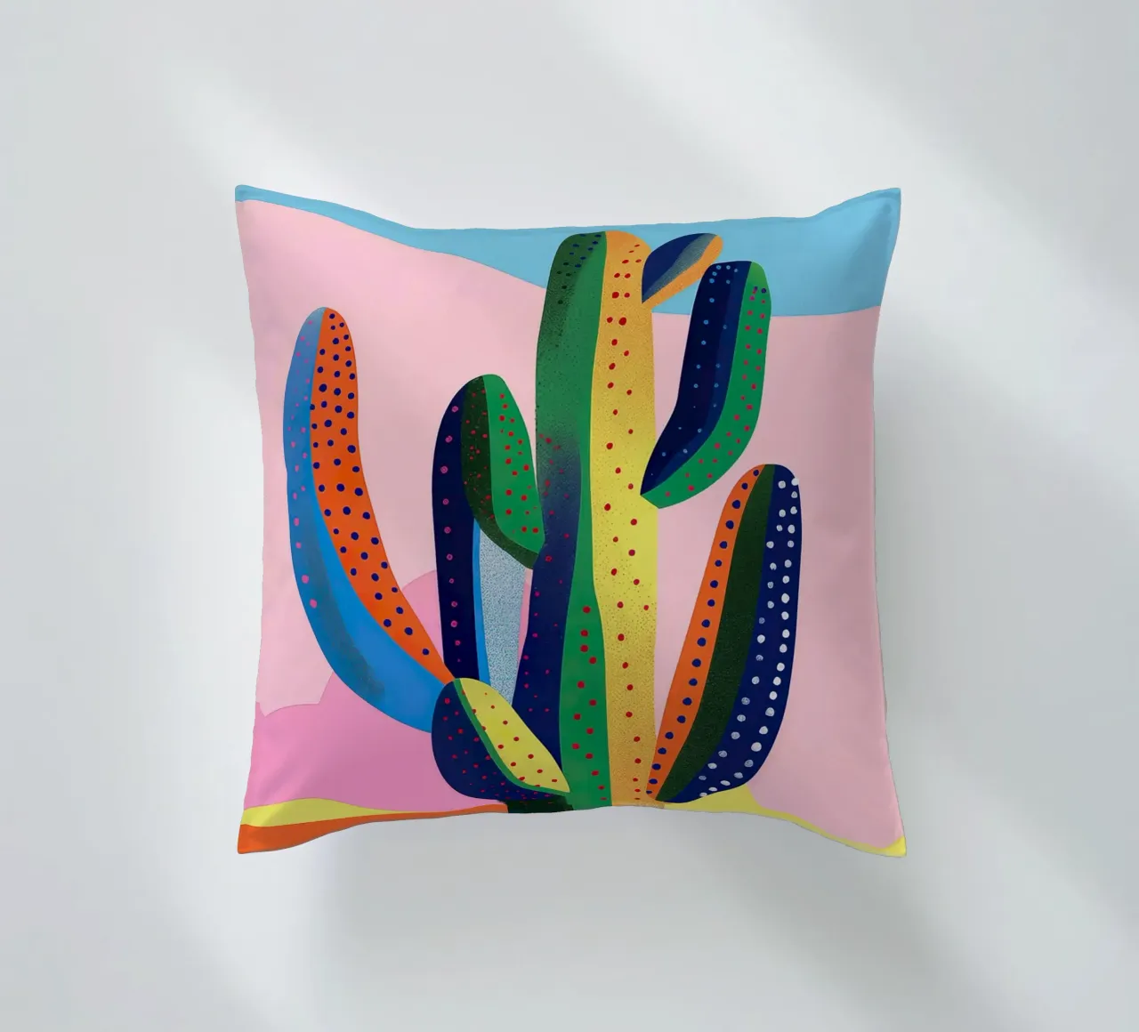 Simple Decorative Cactus cuscino da Leonard Barreiro