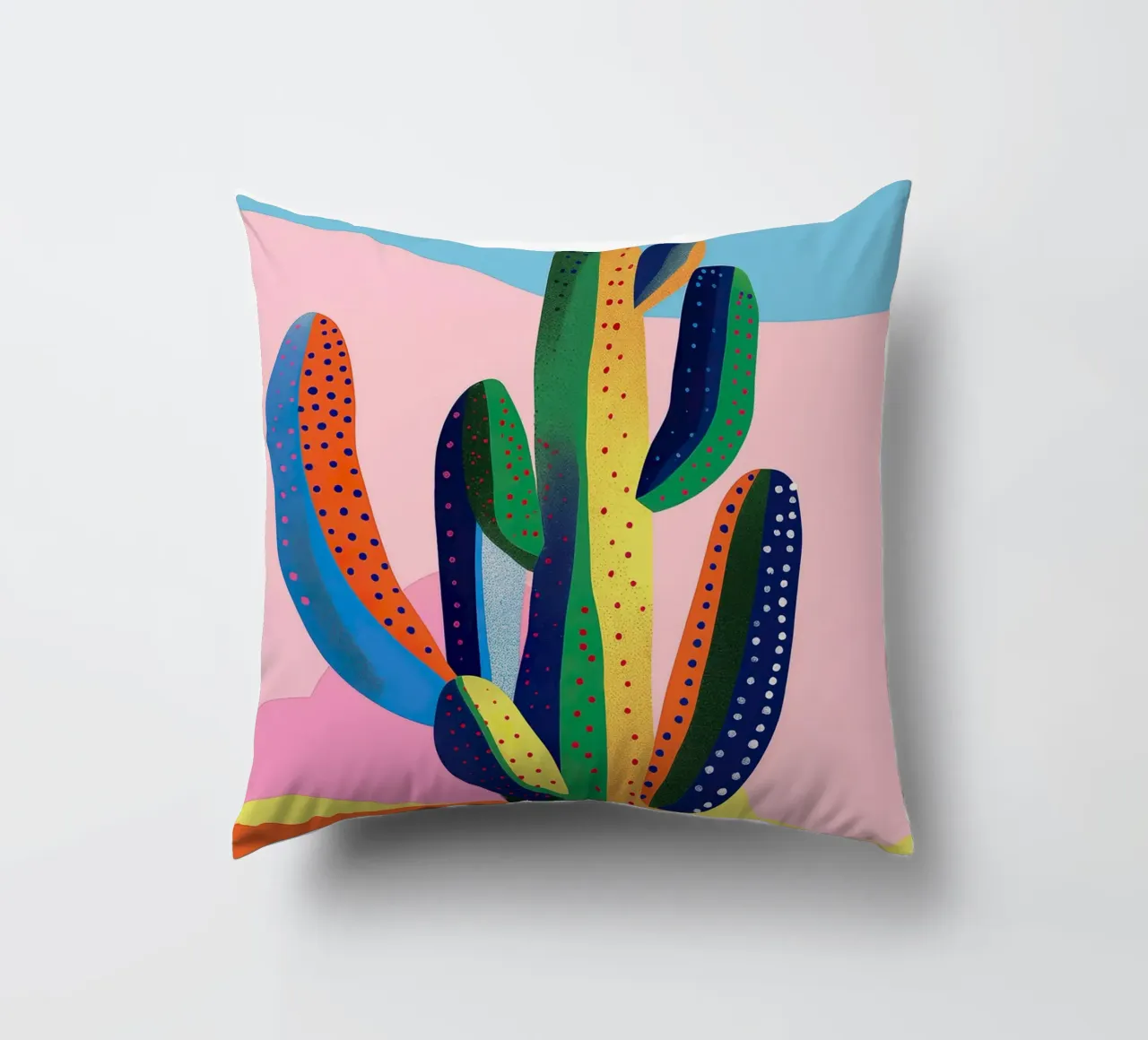 Simple Decorative Cactus cuscino da Leonard Barreiro