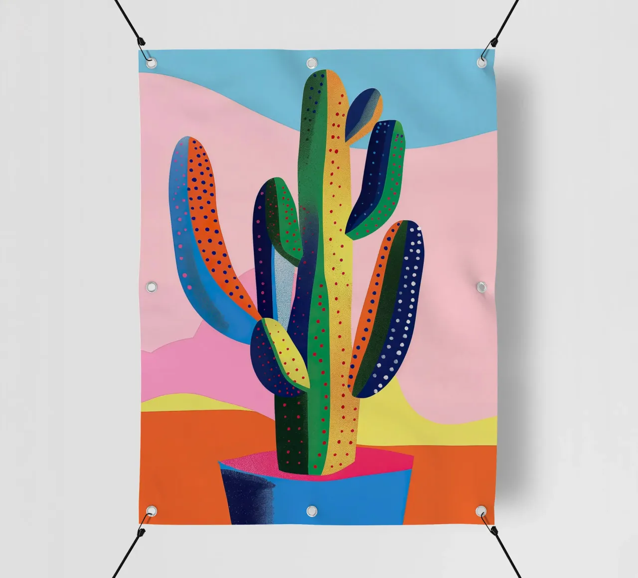 Simple Decorative Cactus telo in pvc da Leonard Barreiro