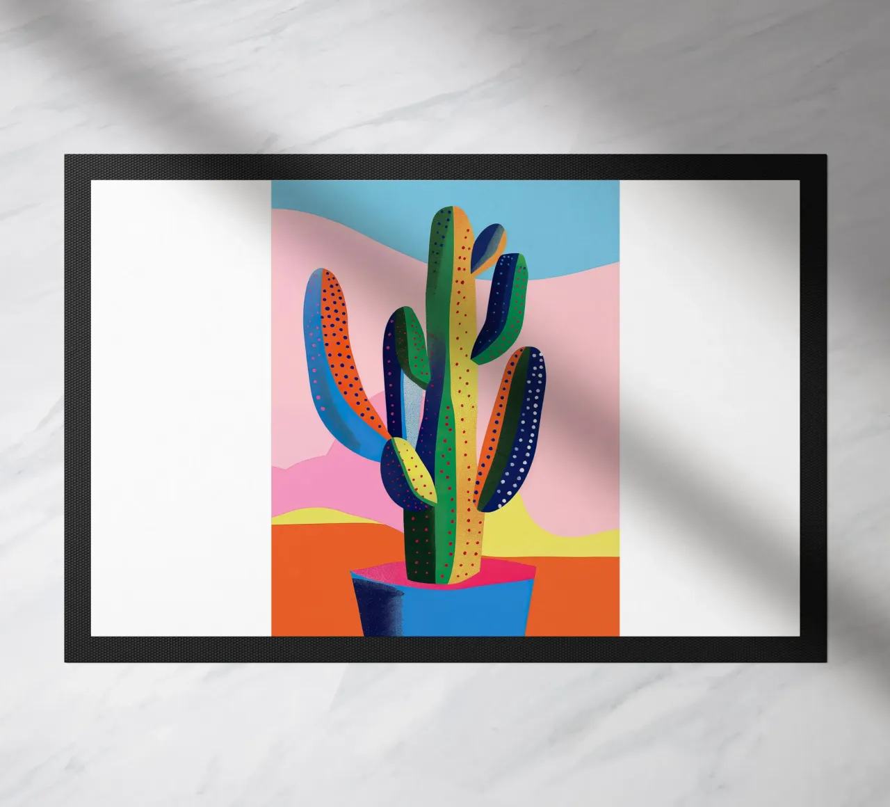 Simple Decorative Cactus zerbino da Leonard Barreiro