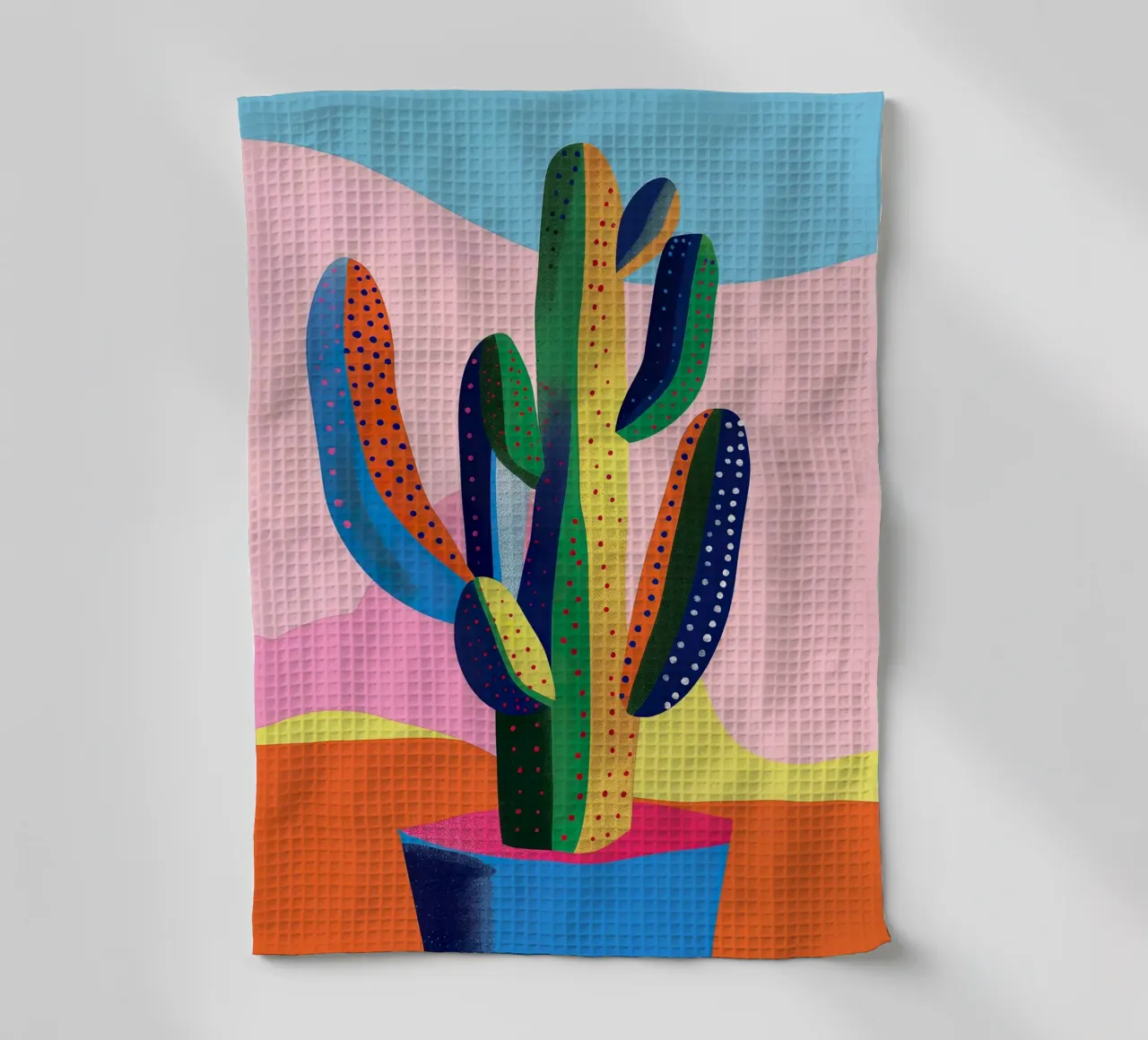 Simple Decorative Cactus canovaccio da cucina da Leonard Barreiro