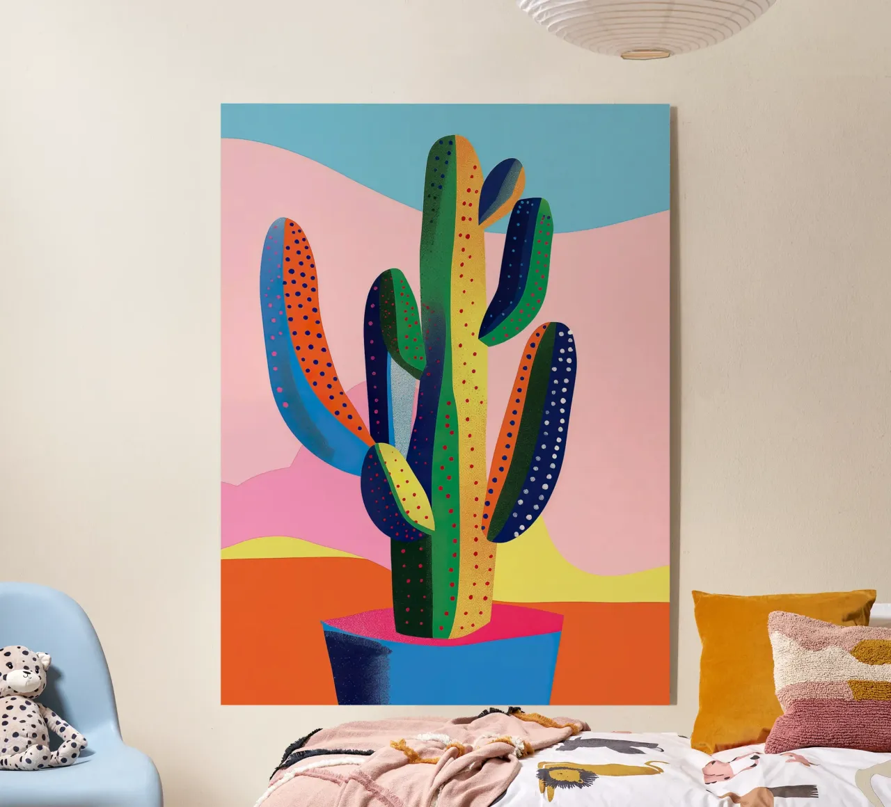 Simple Decorative Cactus plexiglass da Leonard Barreiro