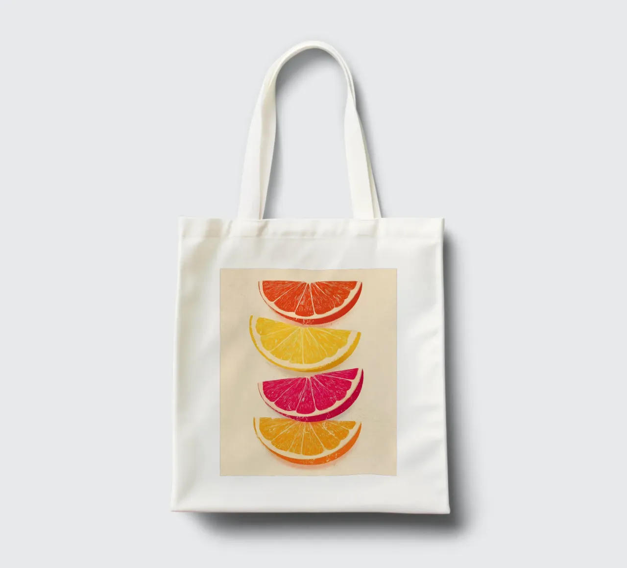 The Slices borsa in juta da Gypsy Galleria