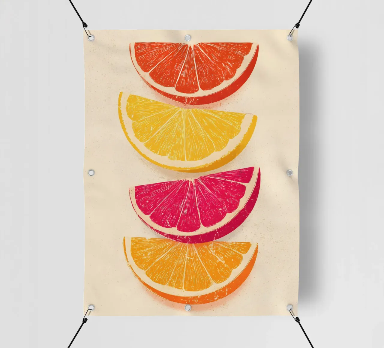 The Slices telo in pvc da Gypsy Galleria