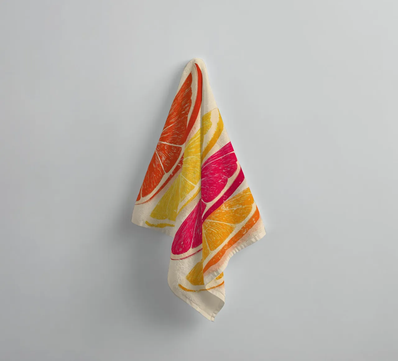 The Slices asciugamano da bagno da Gypsy Galleria