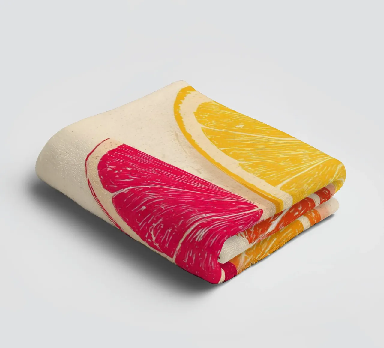 The Slices asciugamano da bagno da Gypsy Galleria