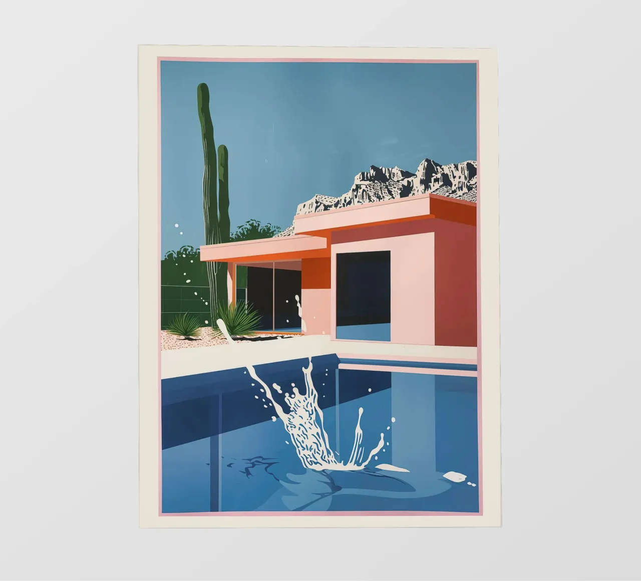 Splash in Pool telo in pvc da Leonard Barreiro
