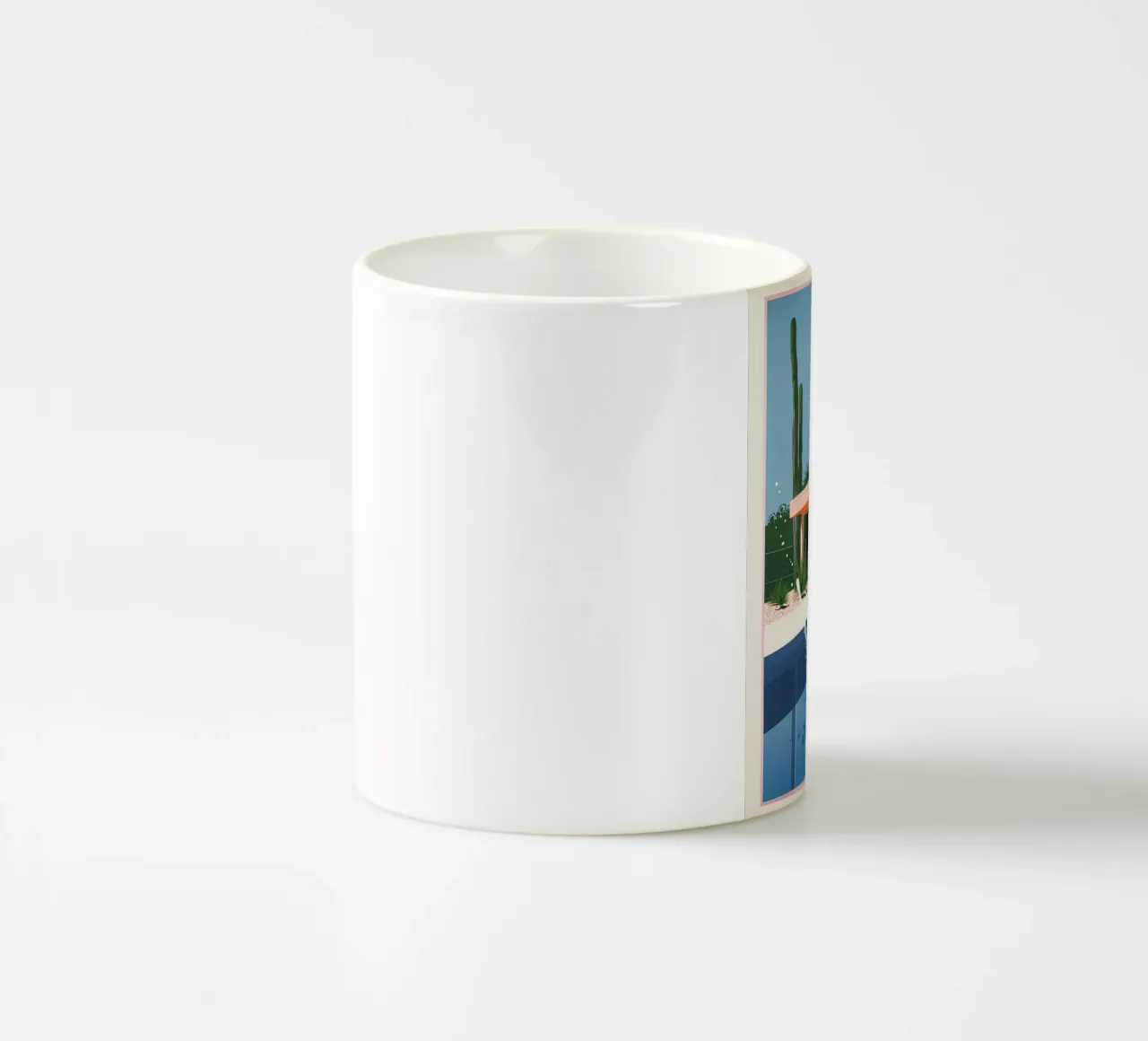 Splash in Pool tazza in ceramica da Leonard Barreiro