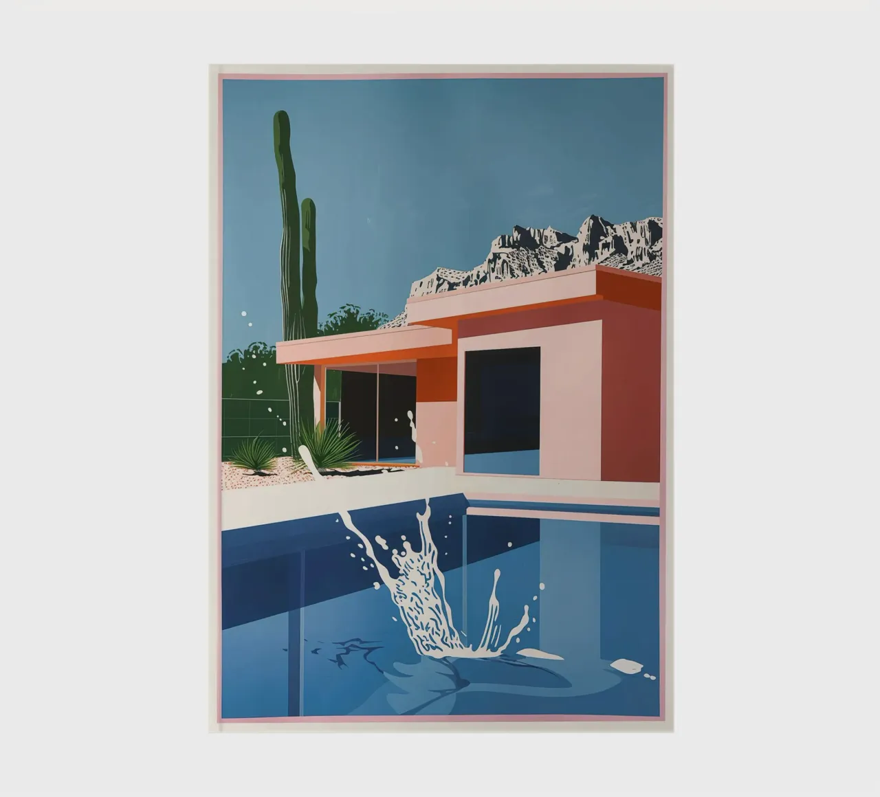 Splash in Pool notebook by Leonard Barreiro
