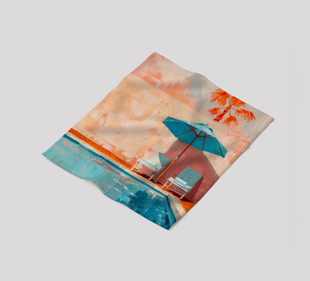 Sunset Serenity coperta in pile da Mosaic Dialogue