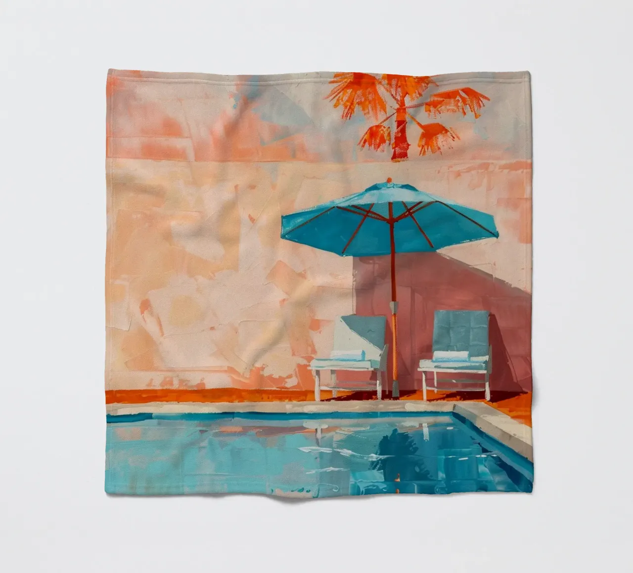 Sunset Serenity coperta in pile da Mosaic Dialogue