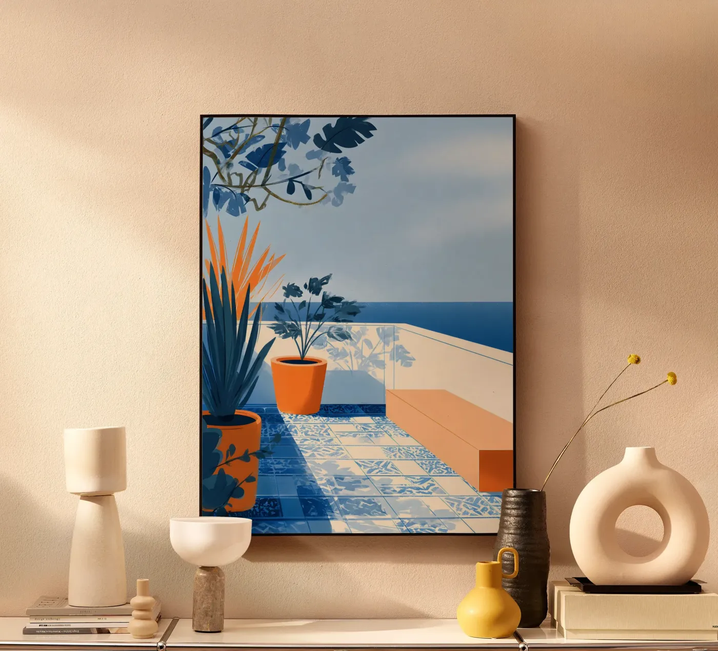 Mediterranean Minimalism plexiglass da Gypsy Galleria