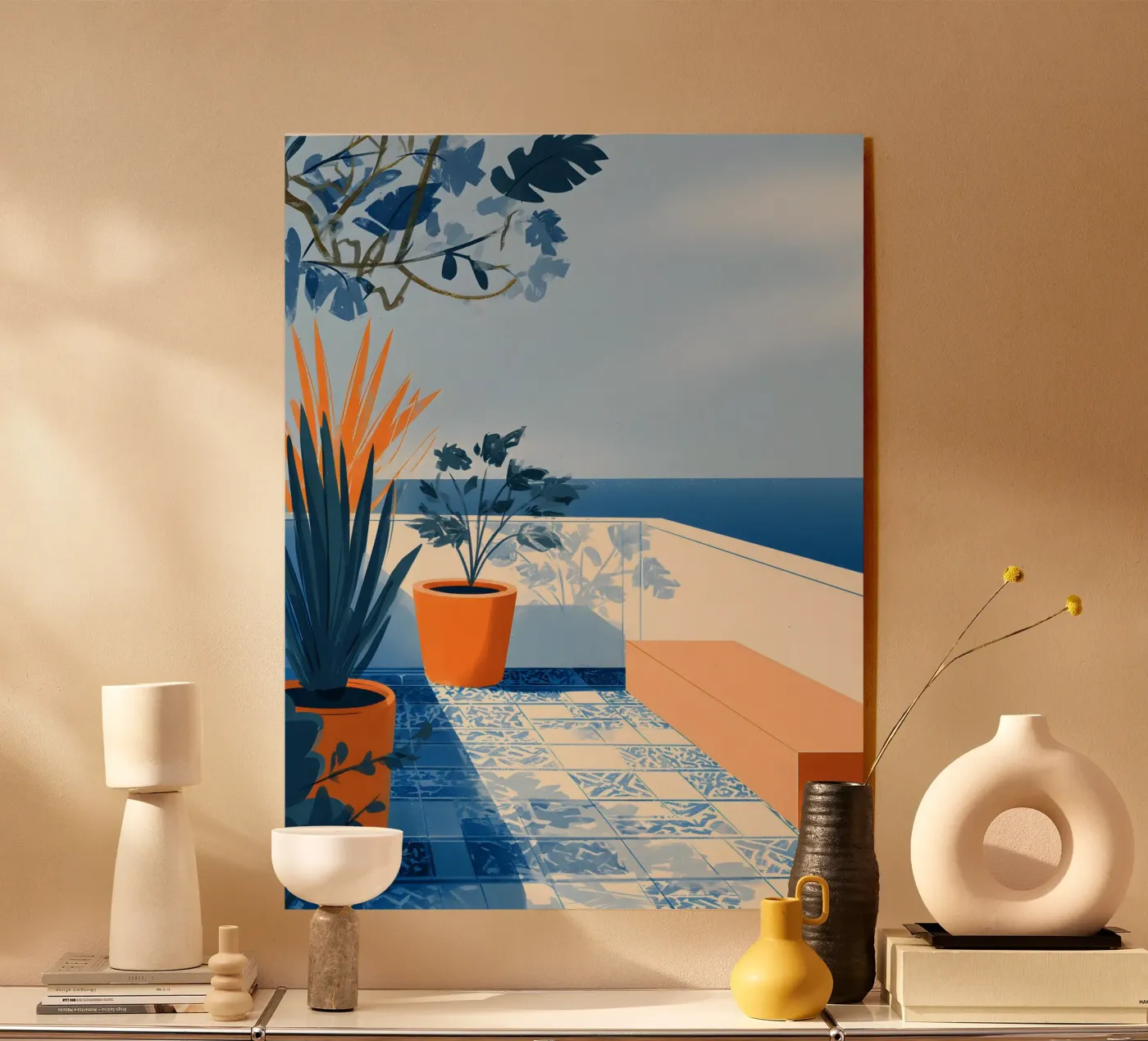 Mediterranean Minimalism plexiglass da Gypsy Galleria