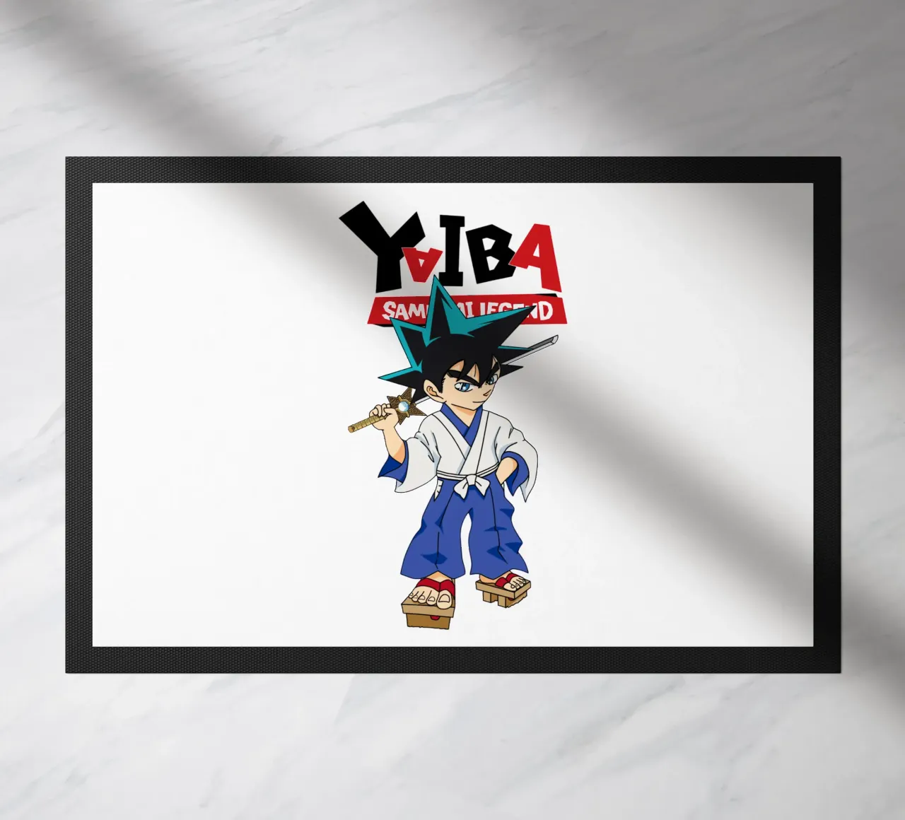 Combattente - Yaiba Kurogane zerbino da https://www.juniqe.com/uk/shop/Henndraws