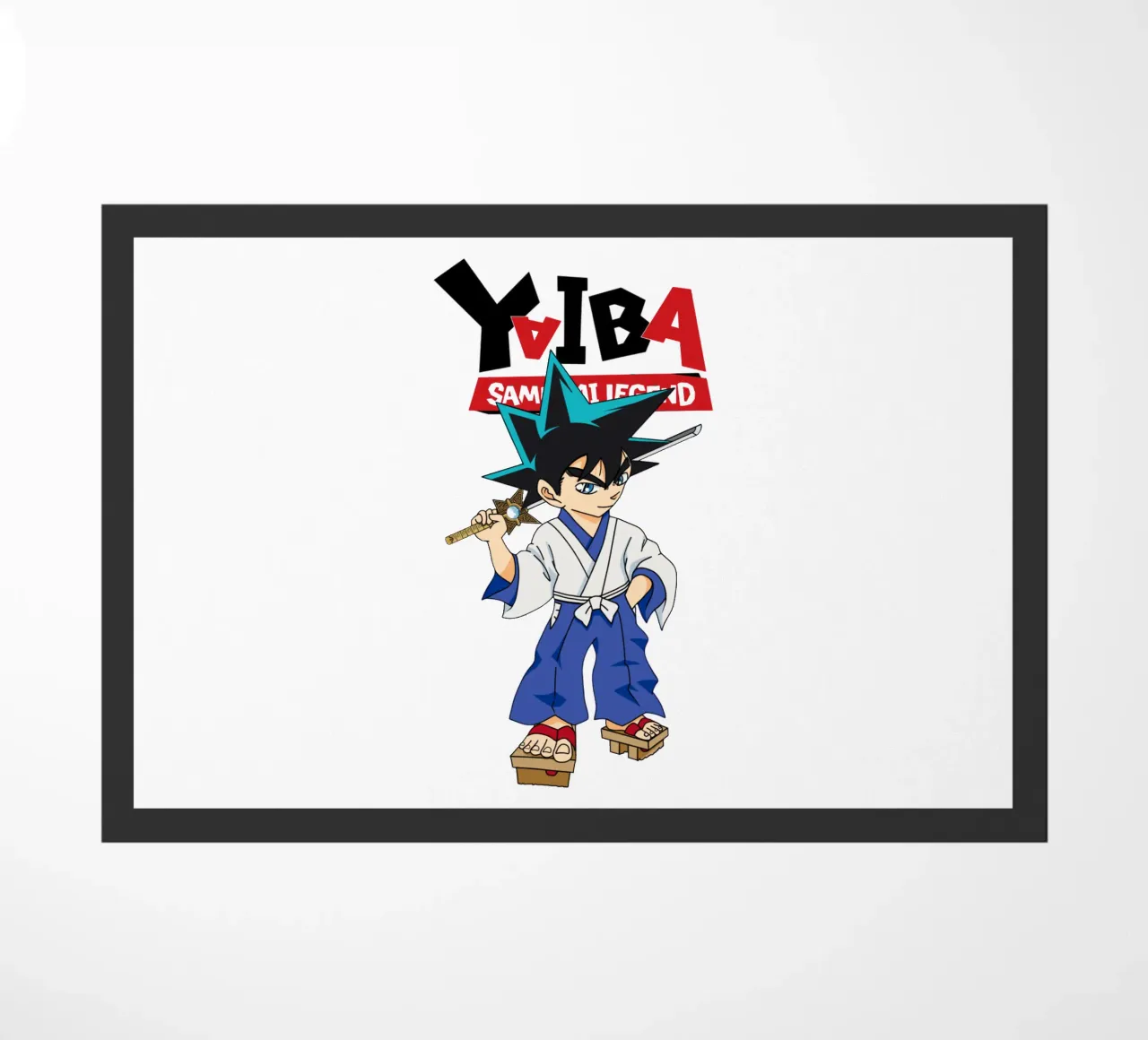 Combattente - Yaiba Kurogane zerbino da https://www.juniqe.com/uk/shop/Henndraws