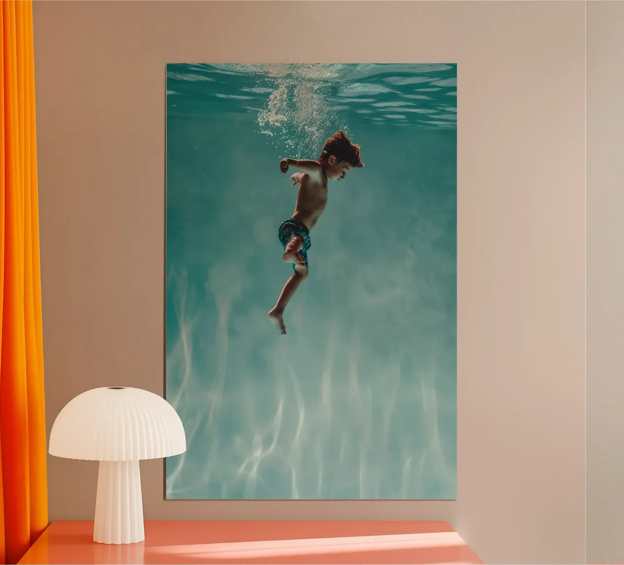 Splash of Youth poster con telaio in plastica da lieblu