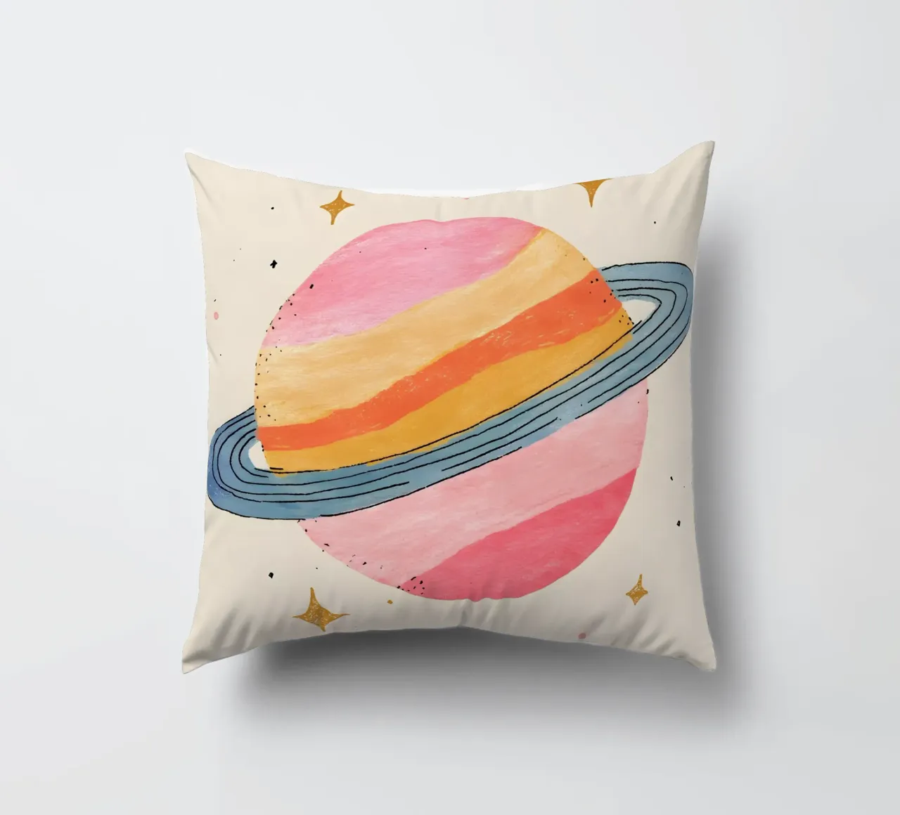 Saturnus cuscino da Gypsy Galleria