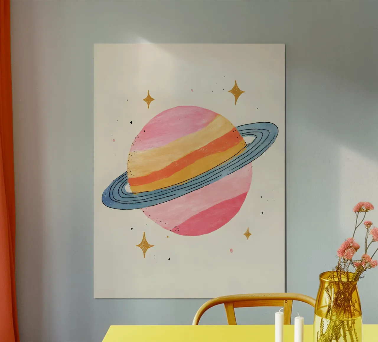 Saturnus poster by Gypsy Galleria