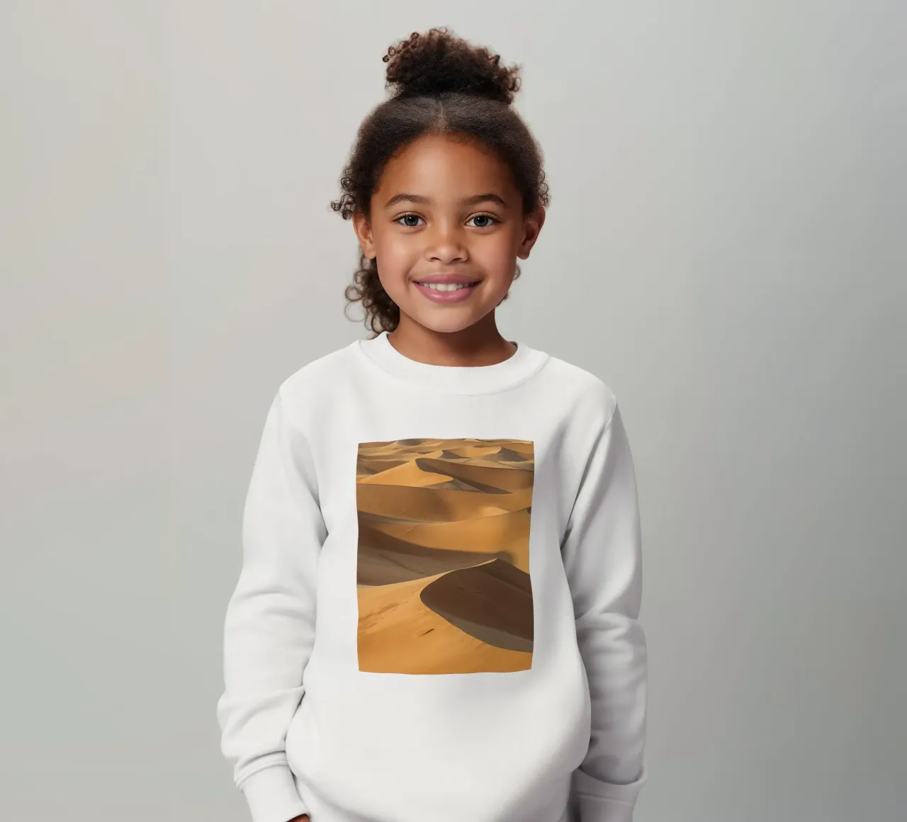 Paesaggio delle dune di sabbia felpa bambino da DesignDoodle