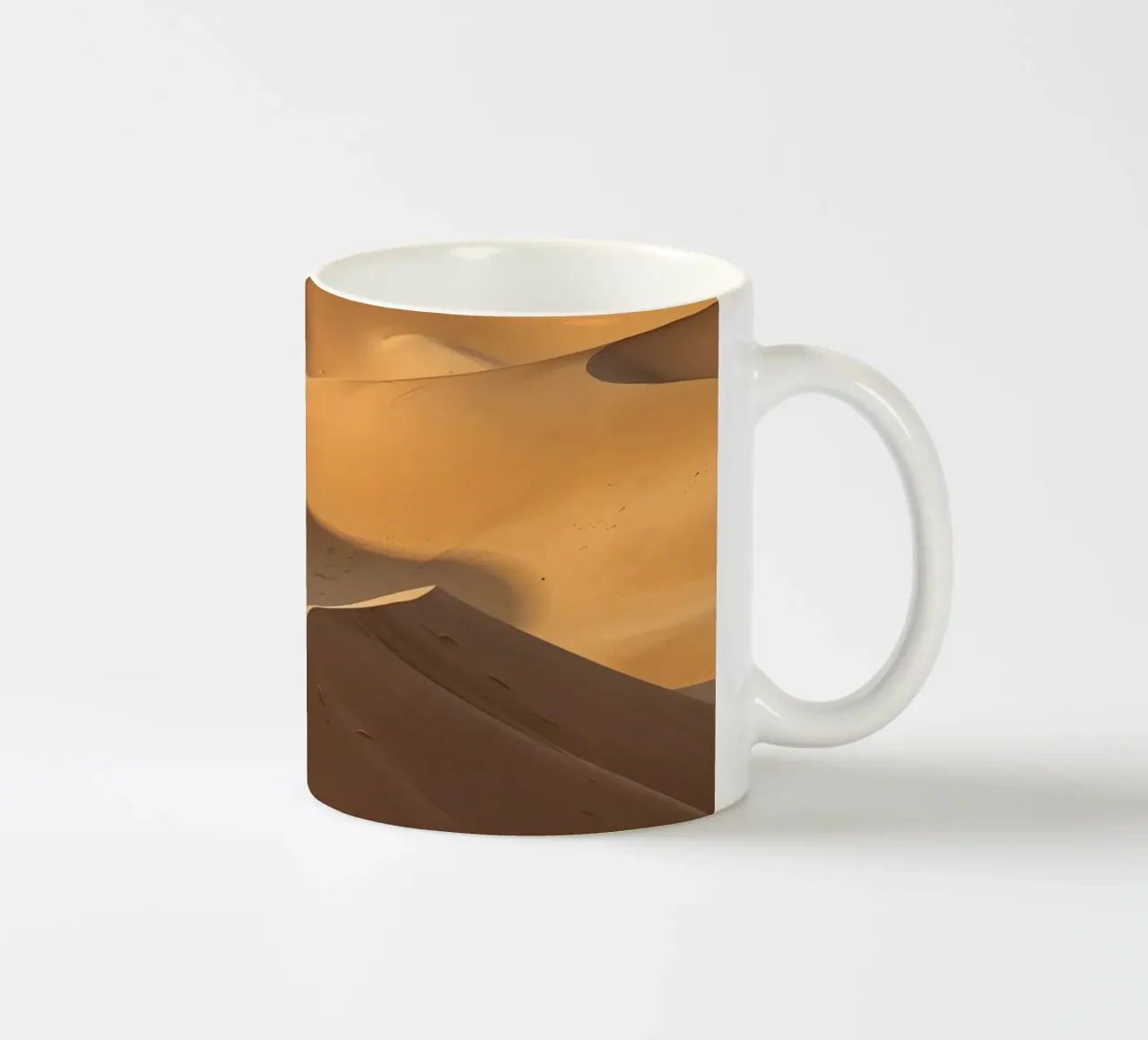 Paesaggio delle dune di sabbia tazza in ceramica da DesignDoodle
