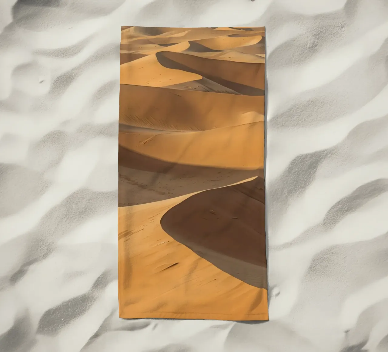 Paesaggio delle dune di sabbia telo mare da DesignDoodle
