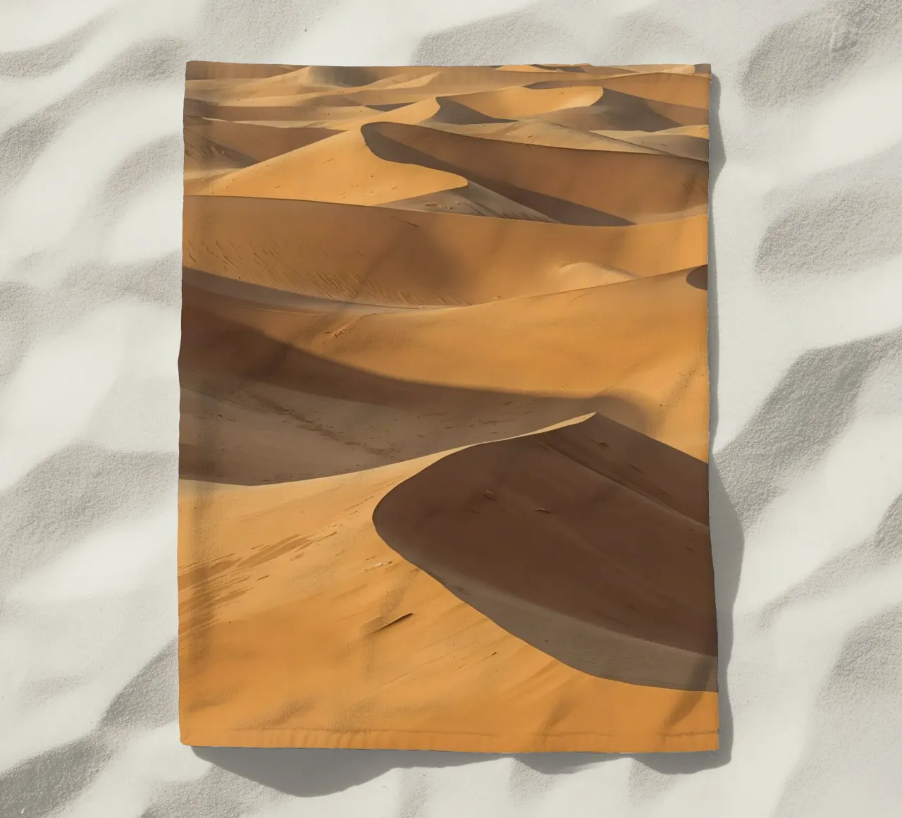 Paesaggio delle dune di sabbia telo mare da DesignDoodle