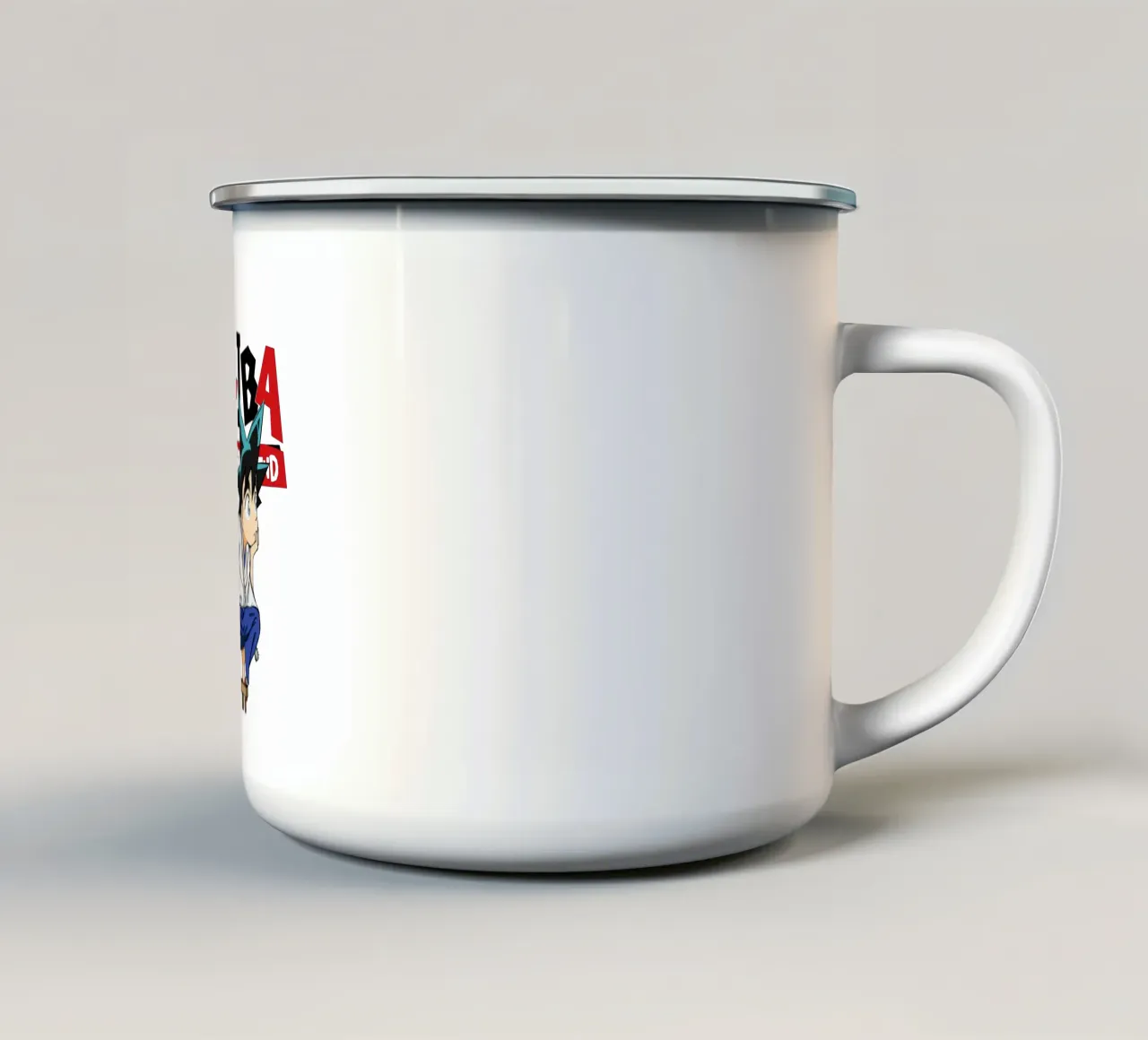 LOL Scene - Yaiba Kurogane tazza in smalto da https://www.juniqe.com/uk/shop/Henndraws