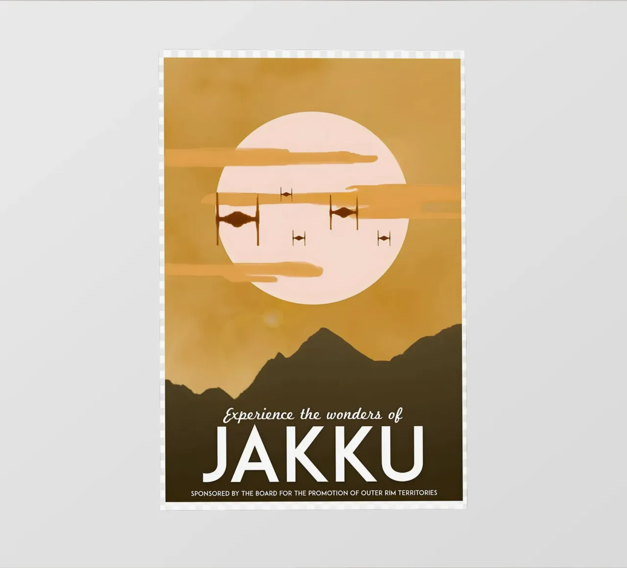 Experience The Wonders Of Jakku pellicola backlit da Robert Hoff