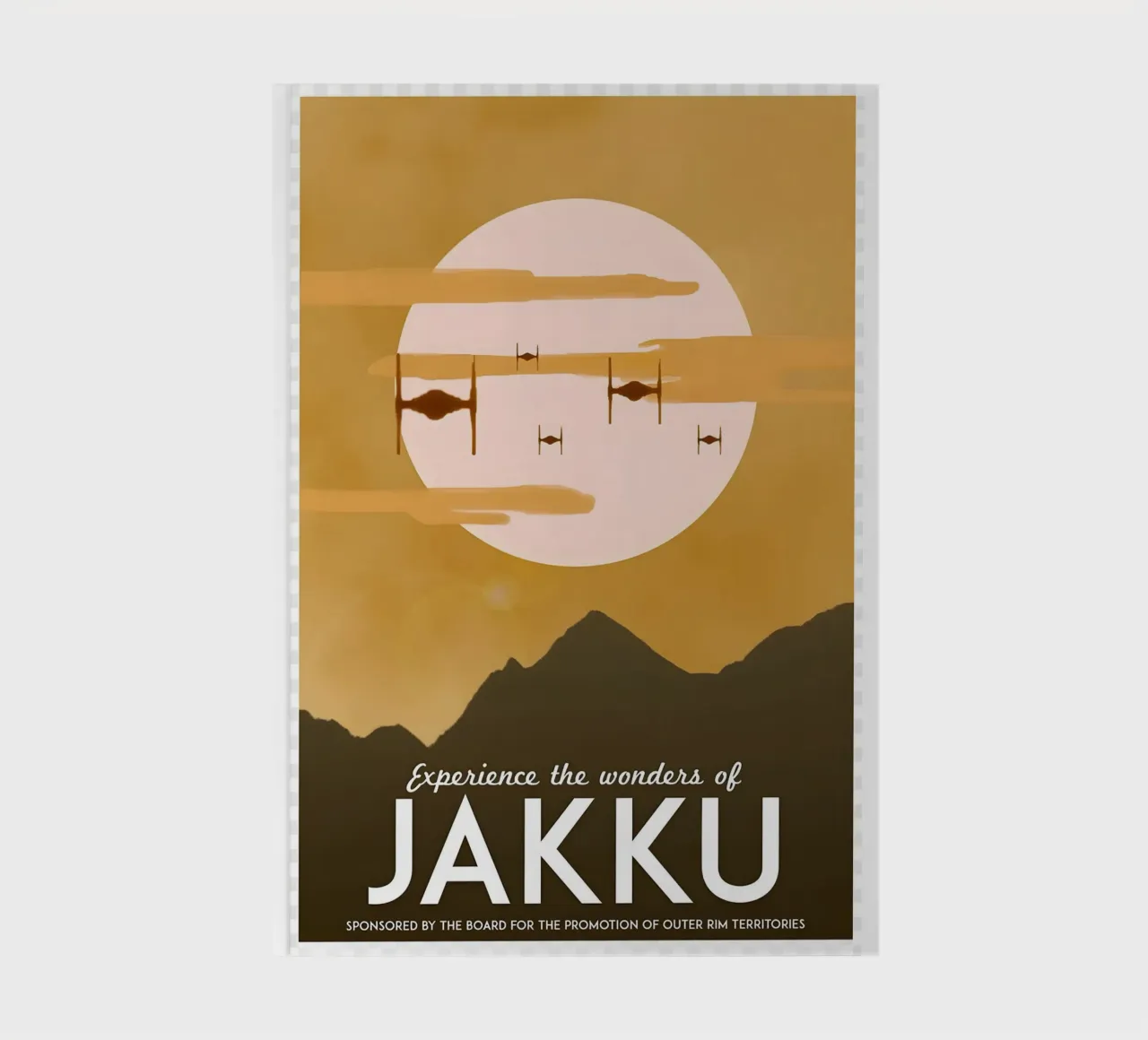 Experience The Wonders Of Jakku notebook by Robert Hoff
