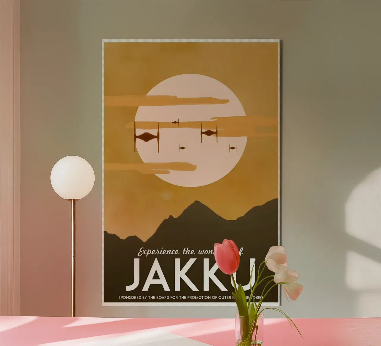 Experience The Wonders Of Jakku alluminio dibond da Robert Hoff