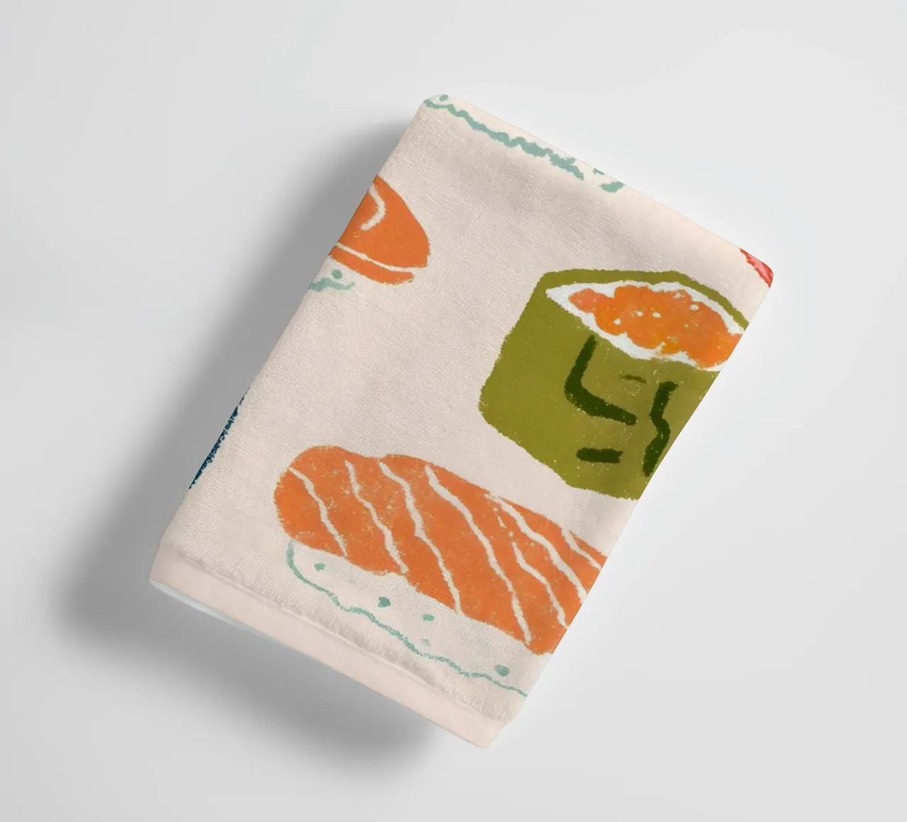 The Sushi Collection towel by Gypsy Galleria
