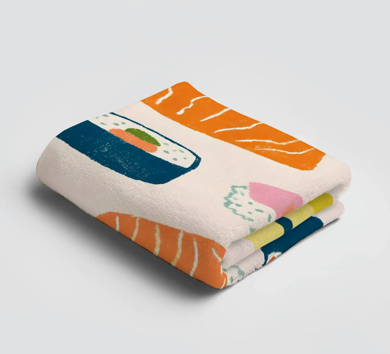 The Sushi Collection towel by Gypsy Galleria