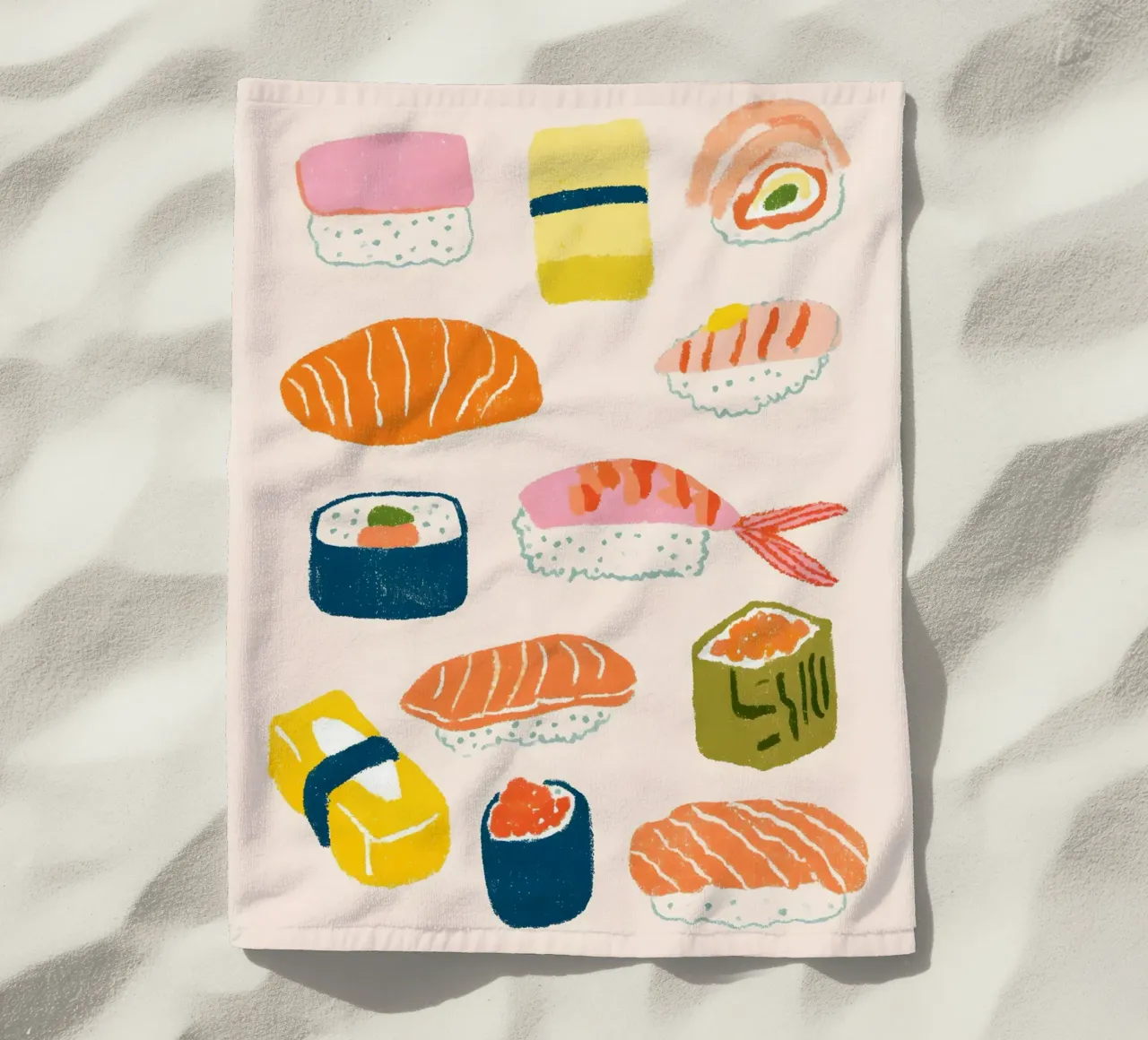 The Sushi Collection telo mare da Gypsy Galleria