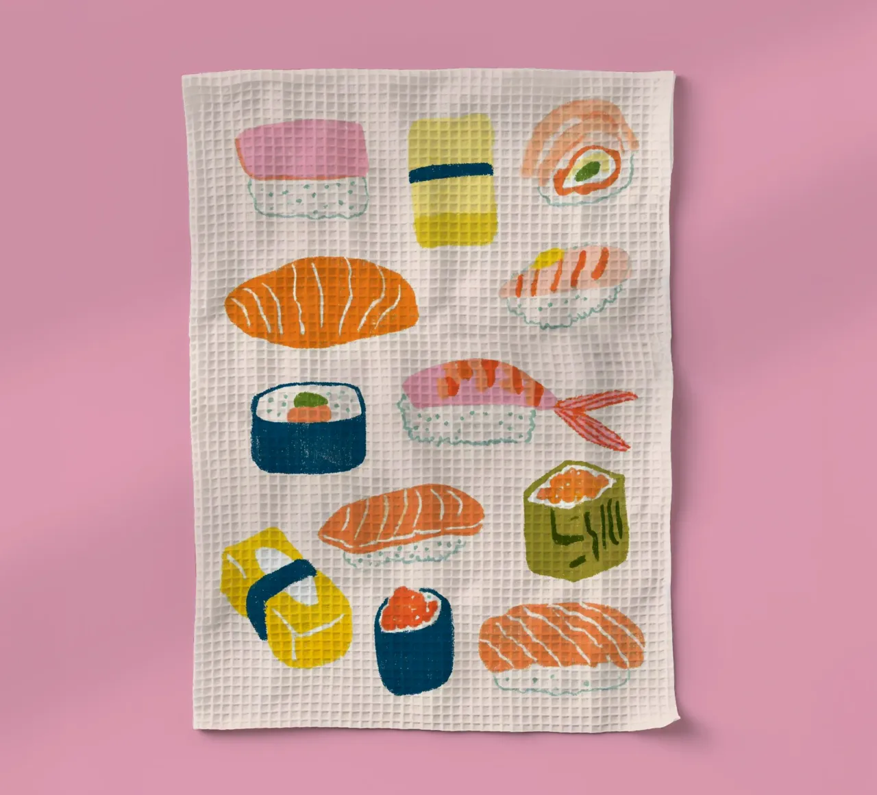 The Sushi Collection canovaccio da cucina da Gypsy Galleria