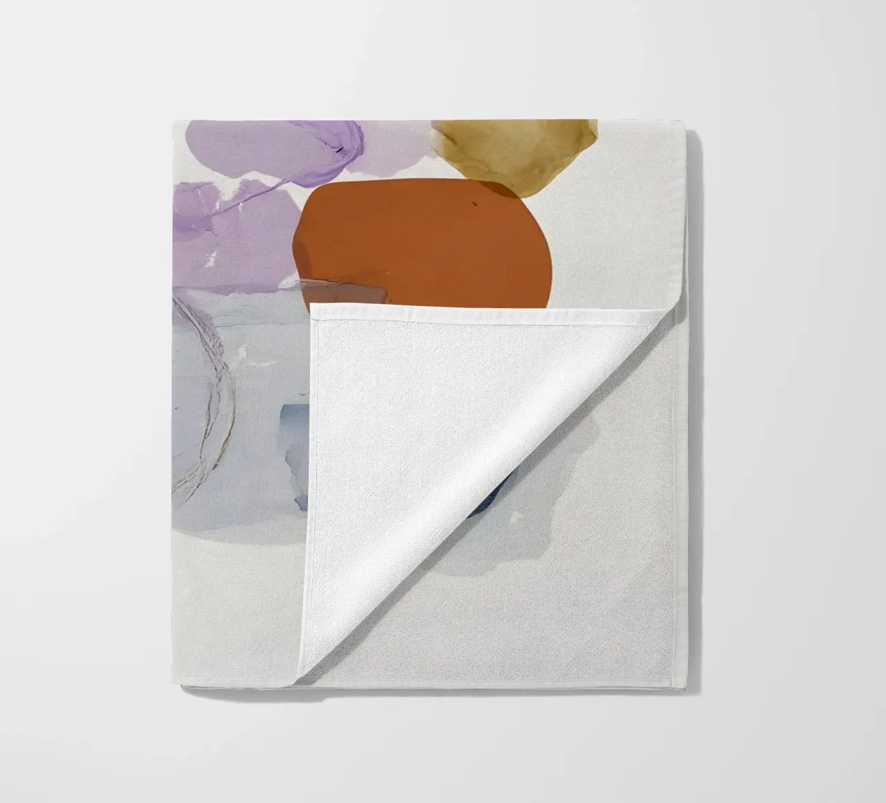 Elegant Purple Forms telo mare da Gypsy Galleria
