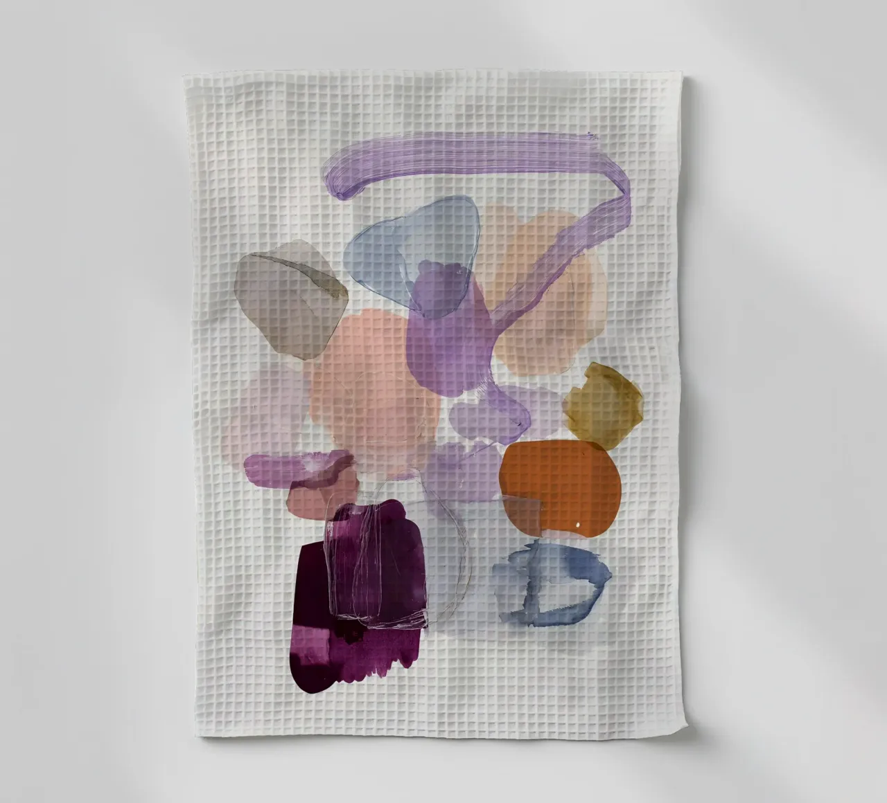 Elegant Purple Forms canovaccio da cucina da Gypsy Galleria