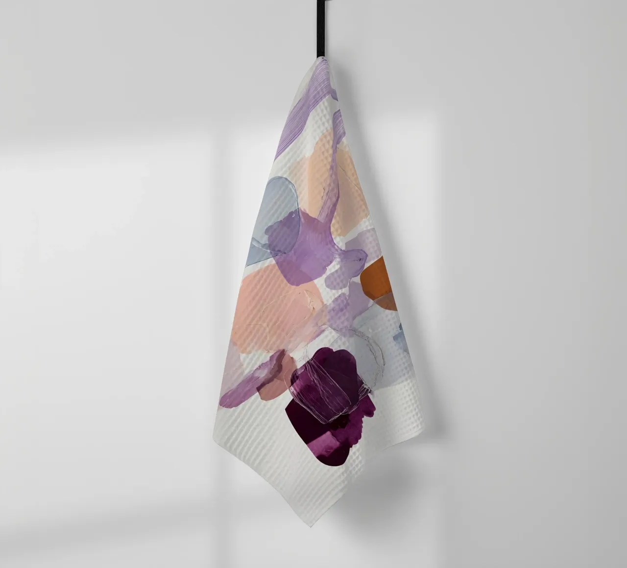 Elegant Purple Forms canovaccio da cucina da Gypsy Galleria