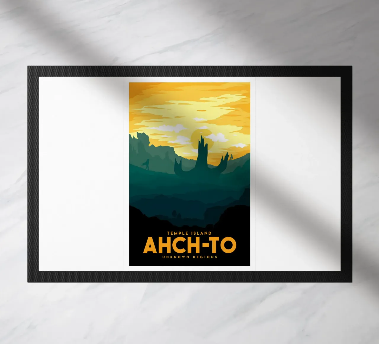 Temple Island Ahch-to Unknown Regions zerbino da Robert Hoff