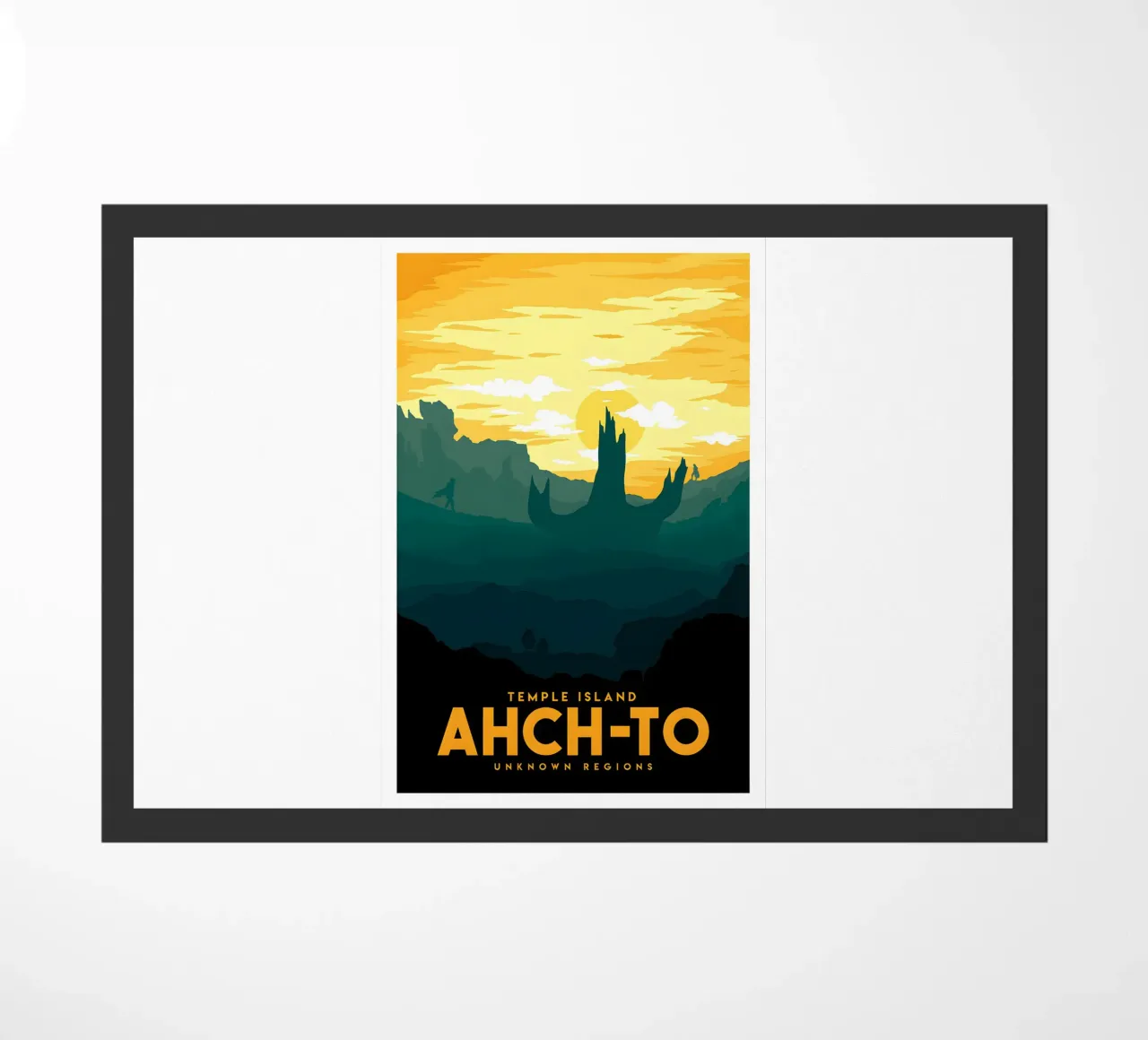 Temple Island Ahch-to Unknown Regions zerbino da Robert Hoff