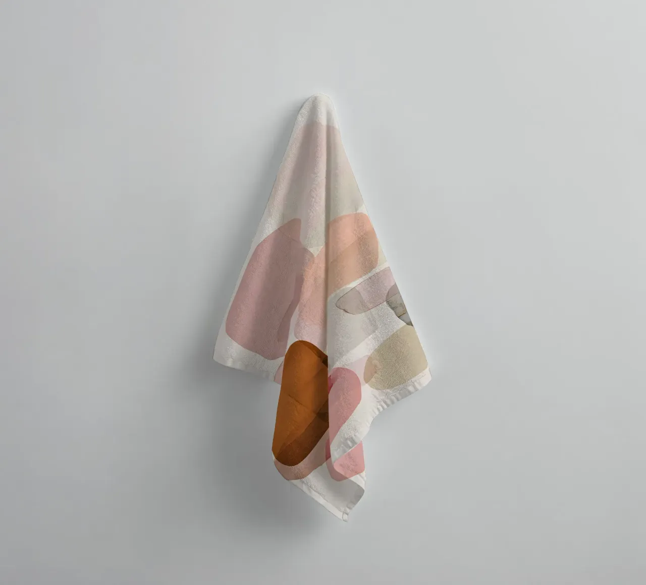 Pink Boho Minimalist towel by Gypsy Galleria
