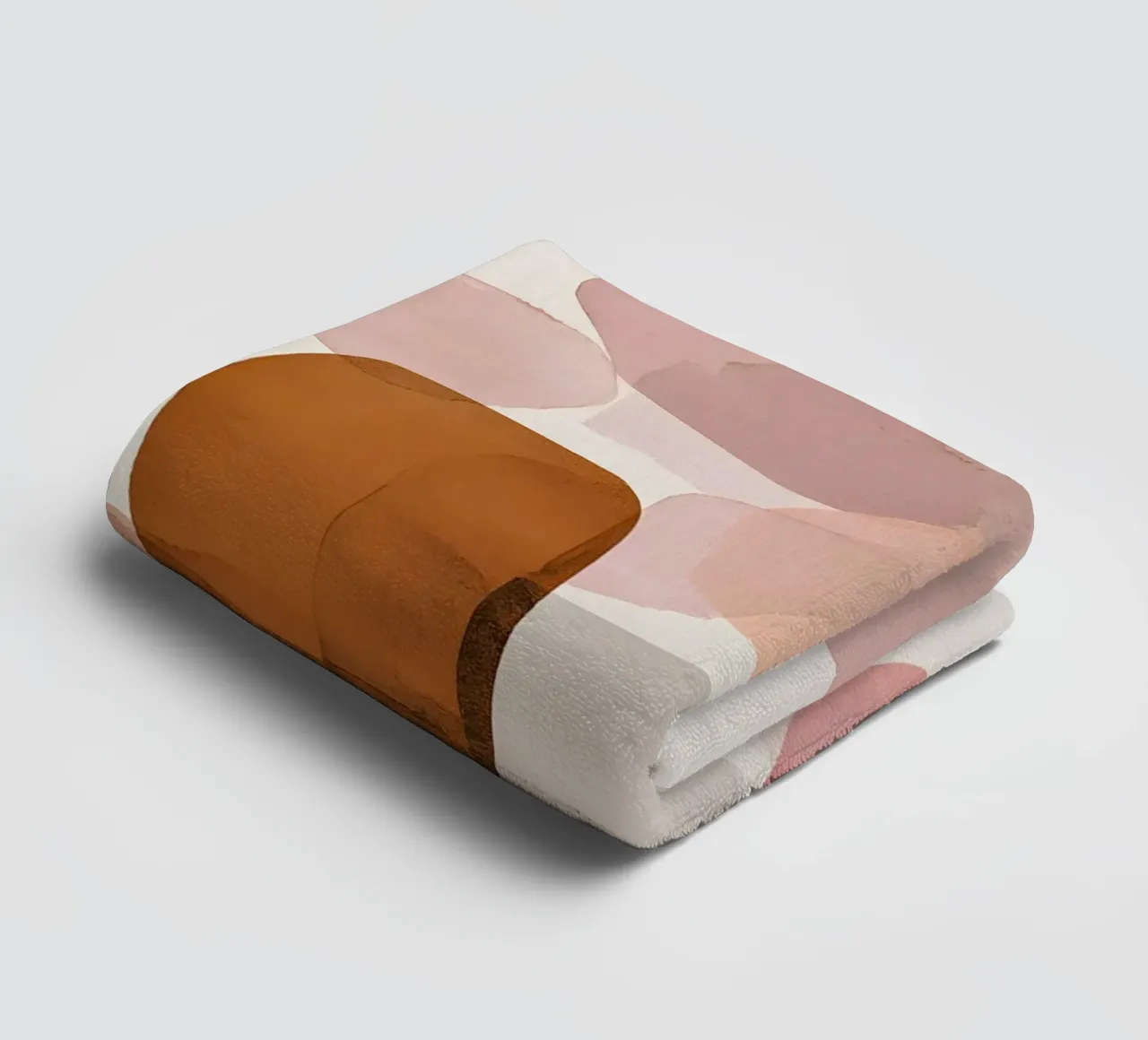 Pink Boho Minimalist towel by Gypsy Galleria