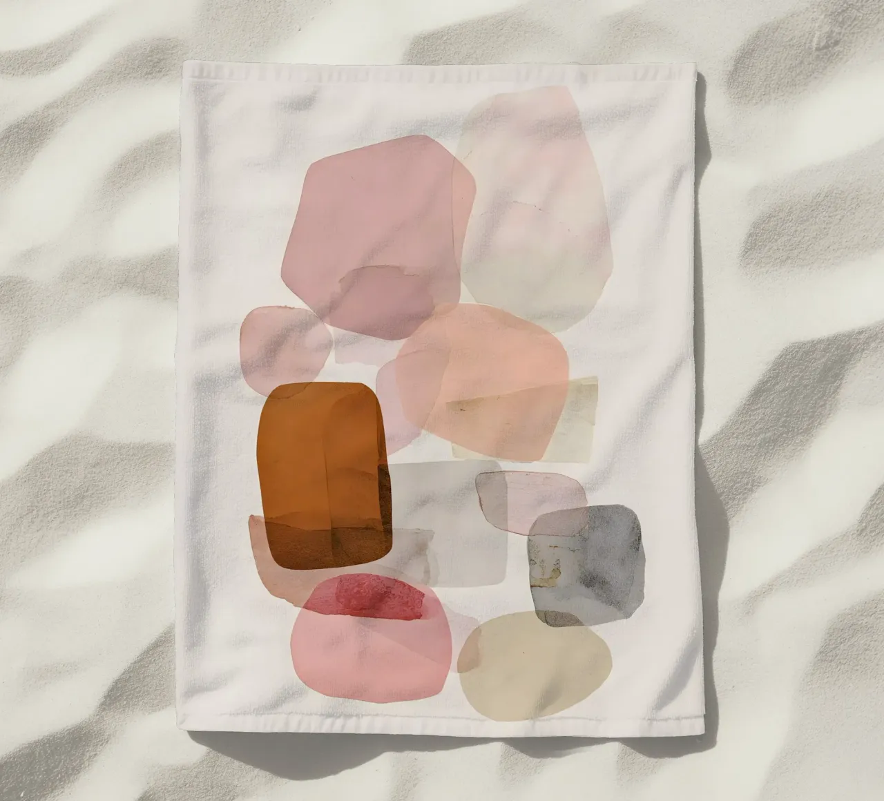 Pink Boho Minimalist telo mare da Gypsy Galleria