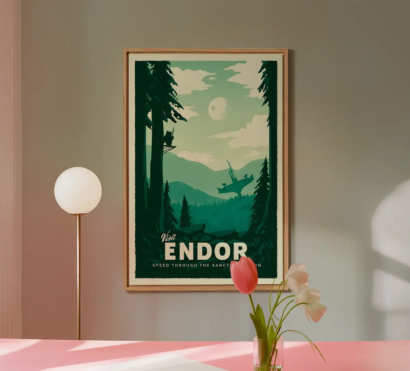 Visit Endor alluminio dibond da Robert Hoff