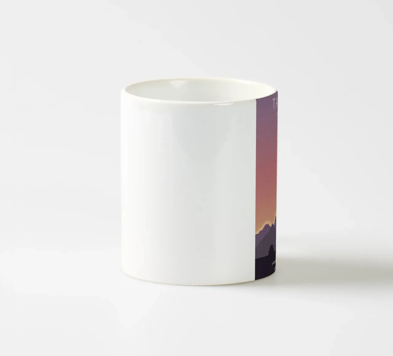 Tatooine Under The Binary Suns Keramik Tasse von Robert Hoff
