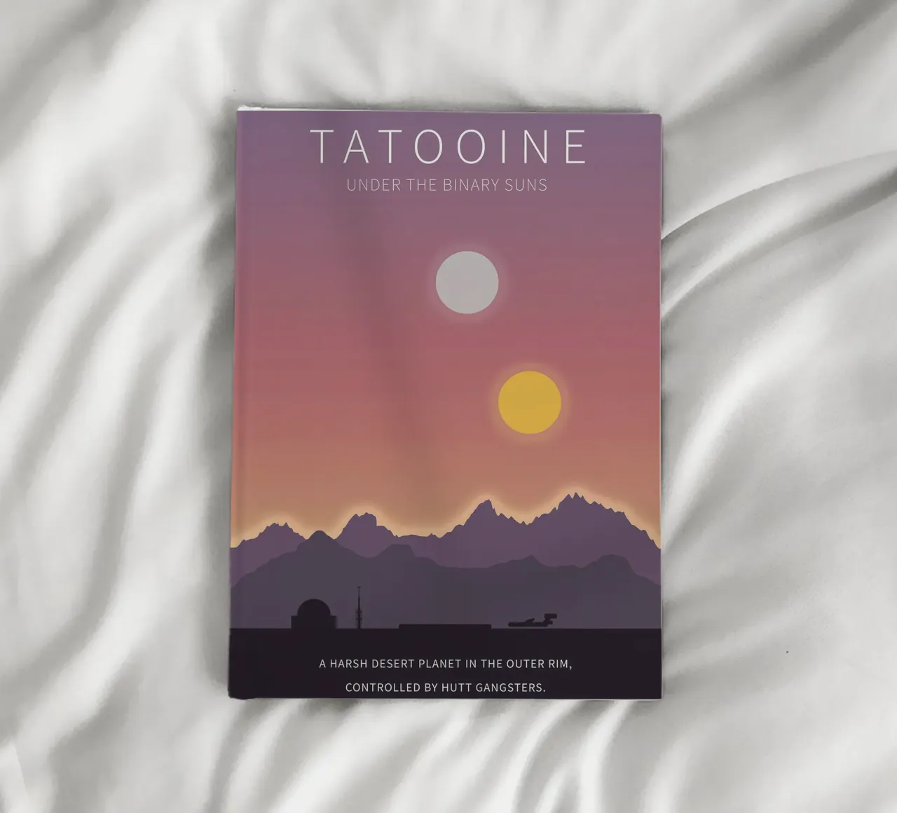 Tatooine Under The Binary Suns carnet de notes de Robert Hoff