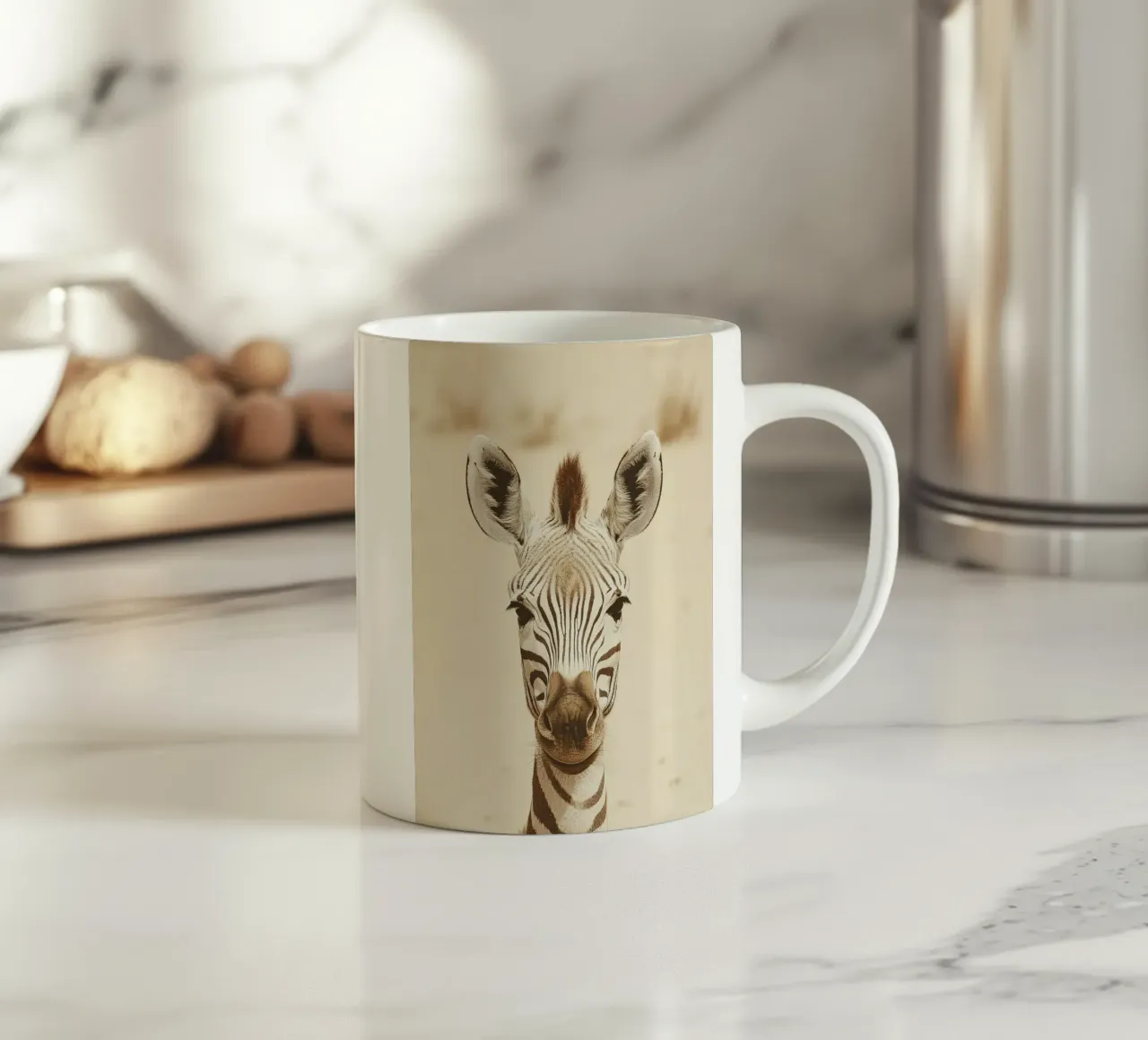 Zebra Gaze tazza in ceramica da lieblu