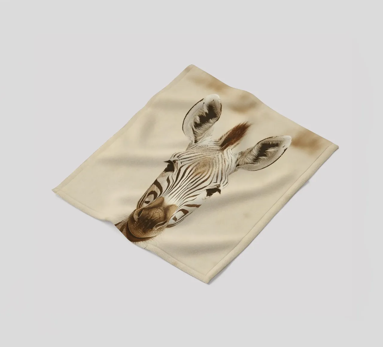 Zebra Gaze coperta in pile da lieblu