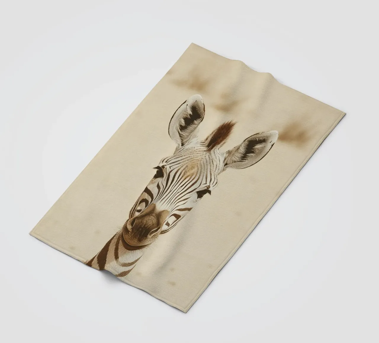 Zebra Gaze coperta in pile da lieblu