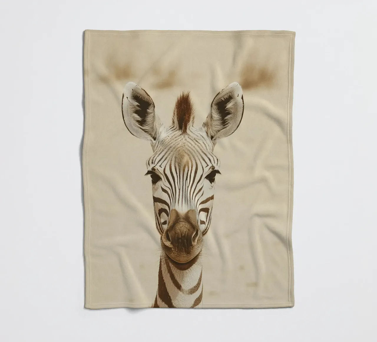 Zebra Gaze coperta in pile da lieblu